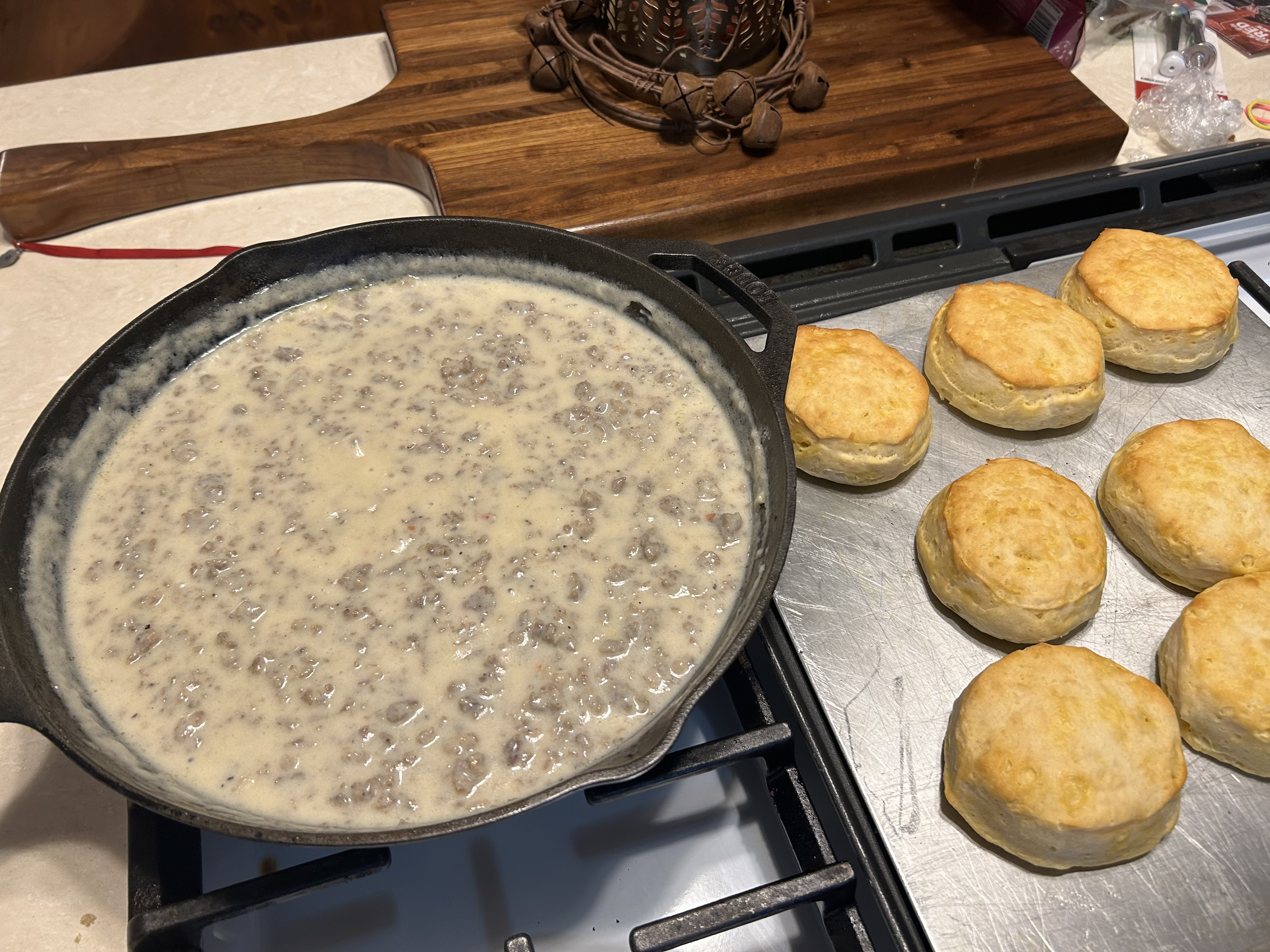 Breakfast for dinner.