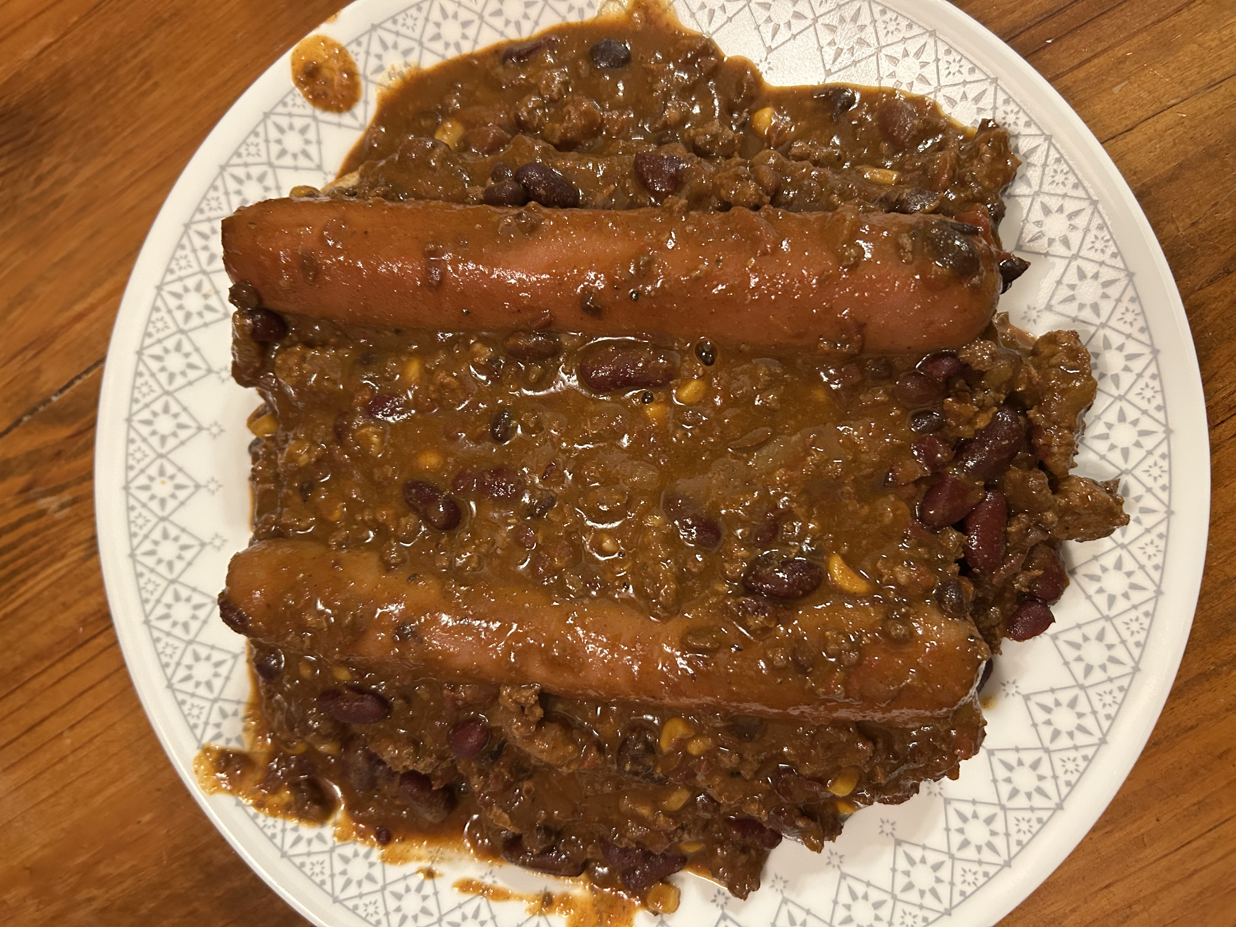 Chili dogs gonna hurt. 1/4 pound each on a toasted hoagie.